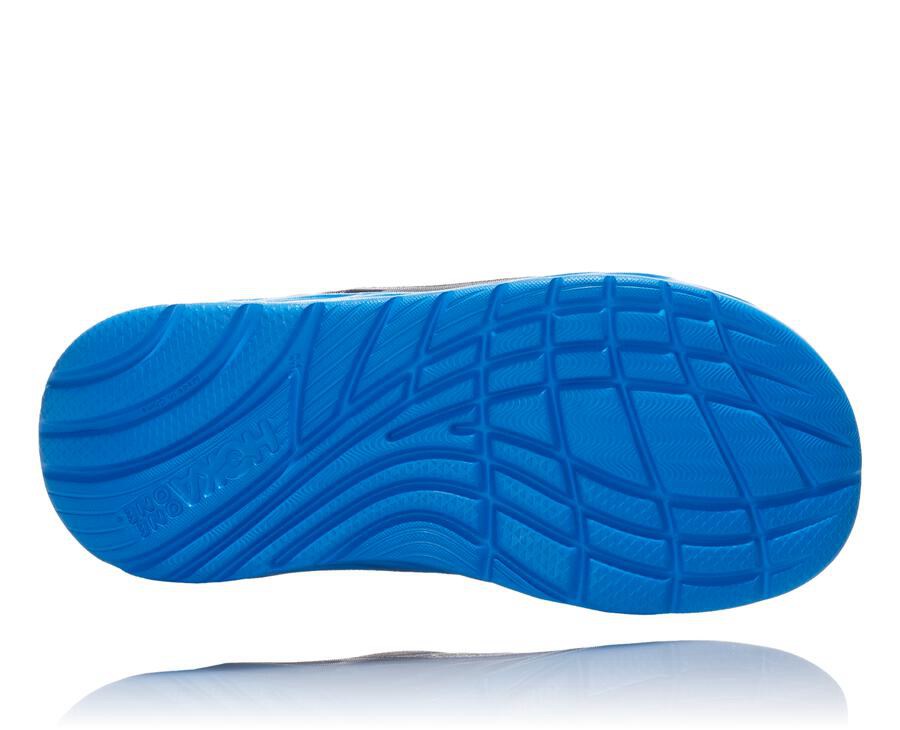 Hoka One One Womens Sandals - ORA Recovery Flip - Navy - VCBG21856